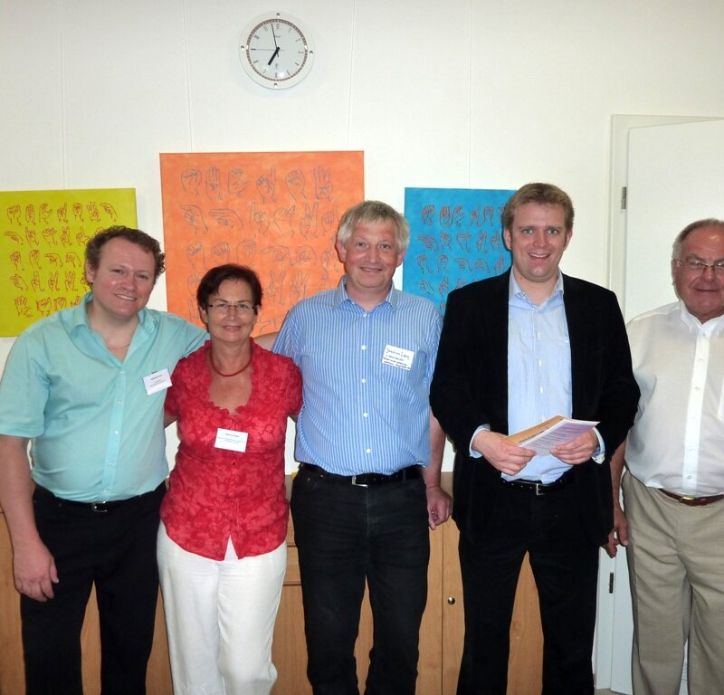 Reinhard Brandl besuchte das Sommerfest des Gehörlosen- und Hörgeschädigtenzentrums in Ingolstadt