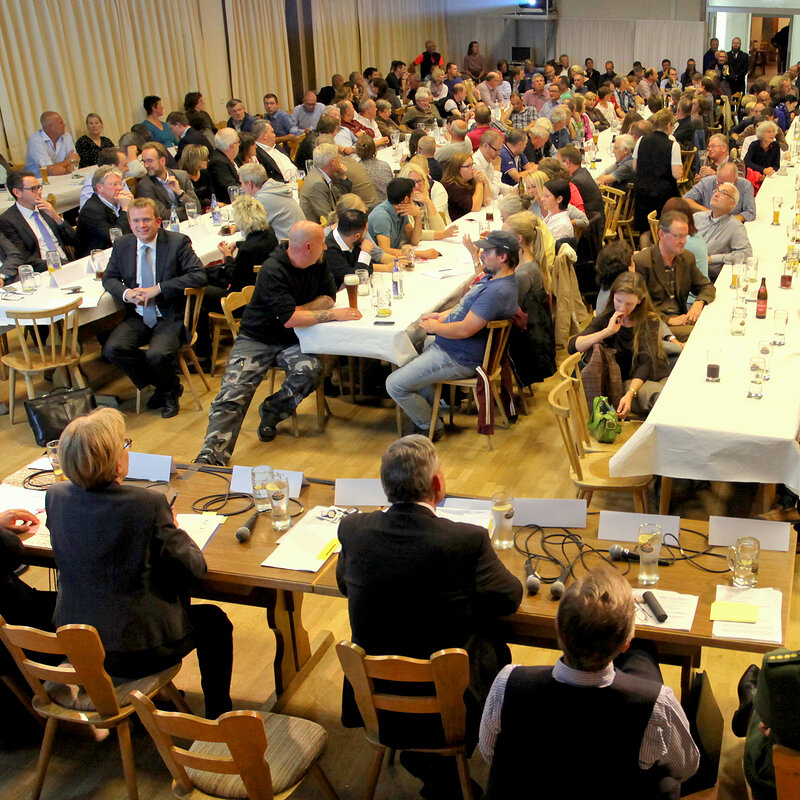 Bürgerversammlung in Ingolstadt-Zuchering